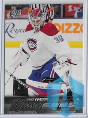 2015-16 Upper Deck Young Guns Mike Condon # 239 Montreal Canadiens